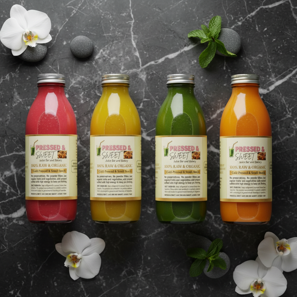 Pressed & Sweet Detox Bottles
